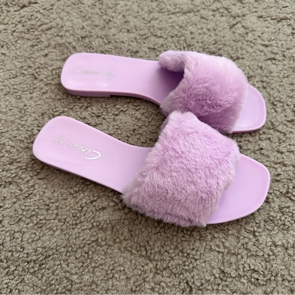 Circus by Sam Edelman Everette Cozy Jelly Sandals Purple Womens 5 - Picture 6 of 9